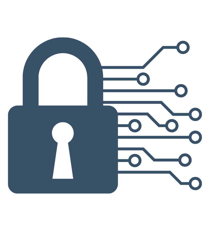 cybersecurity lock icon